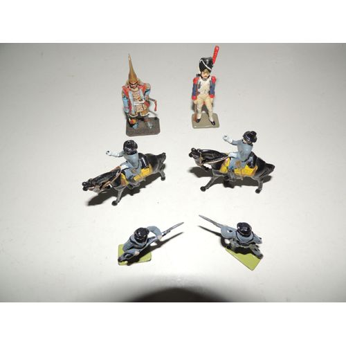 Lot De Figurines En Plomb