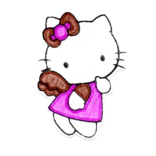 Lot De 50 Punchs Hello Kitty Ange