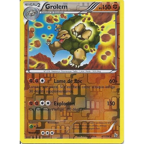 Grolem Reverse 47/106 - Xy Etincelles