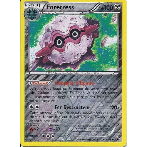 Foretress Reverse 60/106 - Xy Etincelles