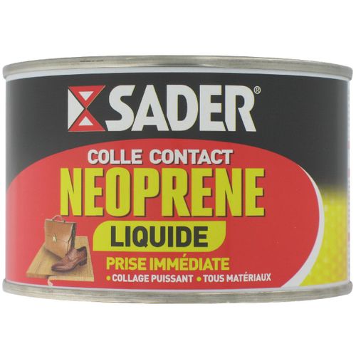 Colle néoprène liquide Sader - Boîte 250 ml