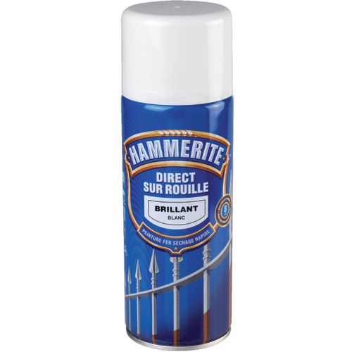 Peinture aérosol Hammerite - Satiné - Noir
