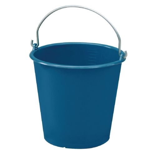 Seau rural / industriel gradué - Bleu - 12 l