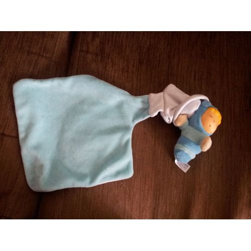 Doudou Luciole Bleu Cotoons Smoby