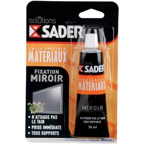 Colle mastic miroir Sader - Tube 55 ml