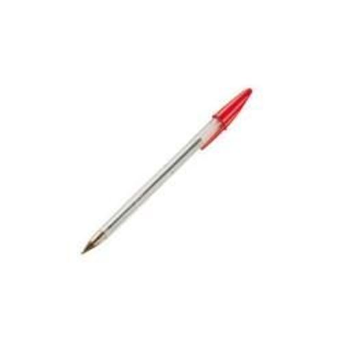 Bic Cf50penne Sf Cristal Pmed Rosso