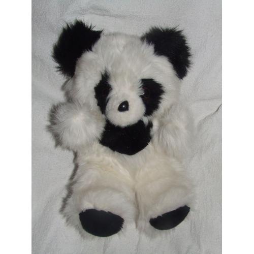 Ours Panda Toyland Blanc Noir 33 Cm