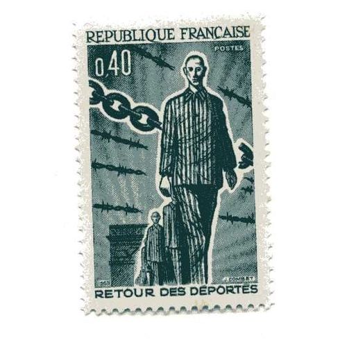 Timbre Du 20 Éme Anniversaire Du Retour Des Déportés N° 1447 Neuf ++