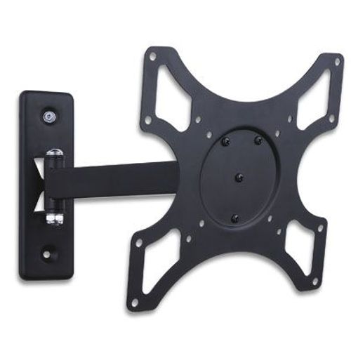 Supporto a muro per TV LED LCD 19 - 37'' inclinabile 2 snodi nero