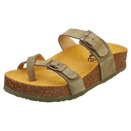 Plakton Savannah Mid Sandals De Marche Khaki