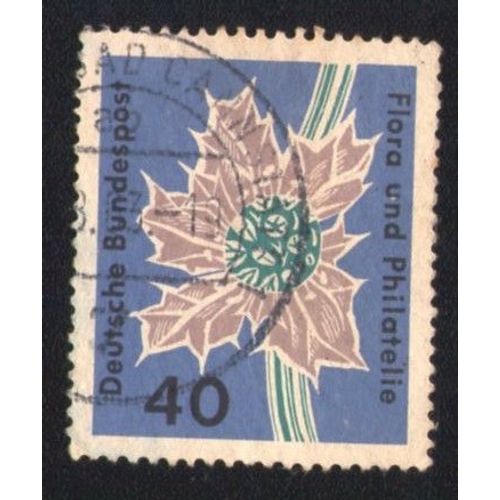 Allemagne 1963 Oblitéré Rond Used Stamp Flore Et Philatélie