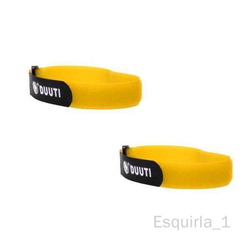 Esquirla Sangle De Phare De Guidon De Vélo 3x2, Bande De Fixation De Pompe De Téléphone De Vélo 35cm Jaune