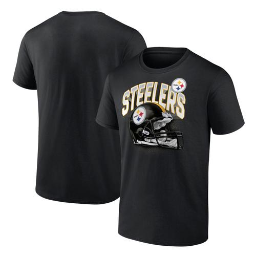 Pittsburgh Steelers End Around Casque Graphic T-Shirt - Homme