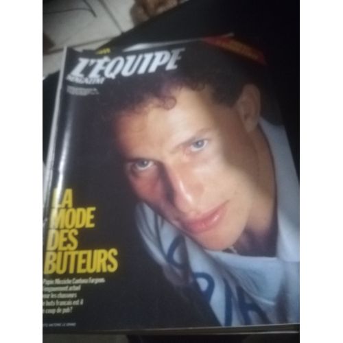 L'equipe Magazine 323 De 1987 Dalmas,Sigurvinsson,Thraenhardt,Sjoeberg,Fisher,Porsche 928 S4