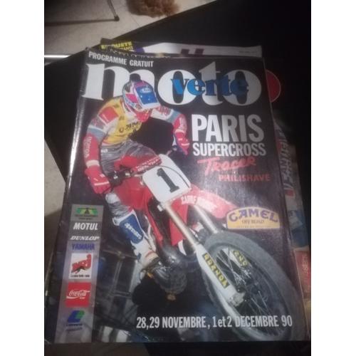 Programme Supercross Paris 1990