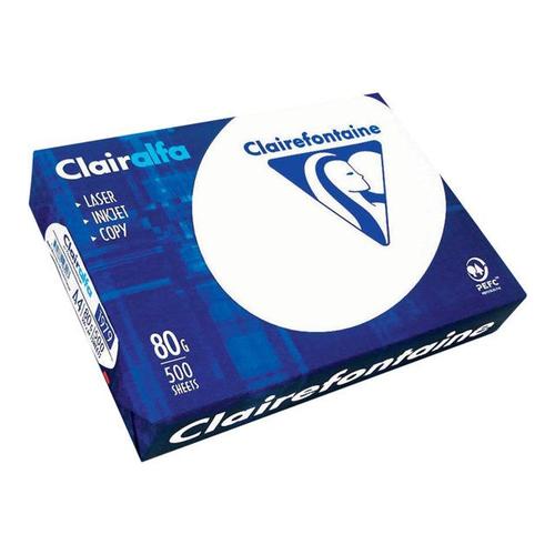 Clairefontaine CLAIRALFA - Papier ordinaire - ultra blanc - A4 (210 x 297 mm) - 80 g/m² - 500 feuille(s)