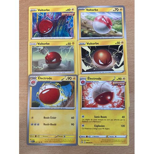 (93) 4x Voltorbe + 2x Electrode (Pokemon) 