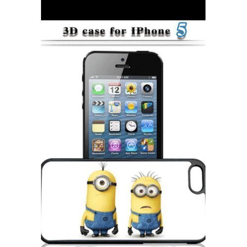 Coque Rigide 3d , Les Minions , Moi Moche Et Mechant , Apple Iphone 5s