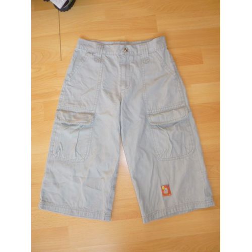 Pantacourt Beige - Vertbaudet - 8 Ans
