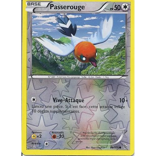 Passerouge Reverse 86/106 - Xy Etincelles