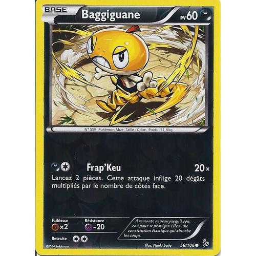 Baggiguane Reverse 58/106 - Xy Etincelles