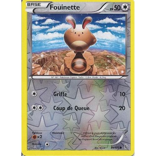 Fouinette Reverse 81/106 - Xy Etincelles