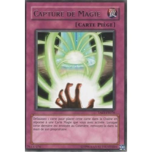 Carte Yu-Gi-Oh! "Capture De Magie" Rare Taev-Fr076