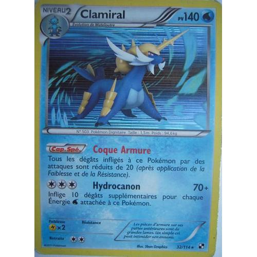 Clamiral 140pv 32/114 Holo