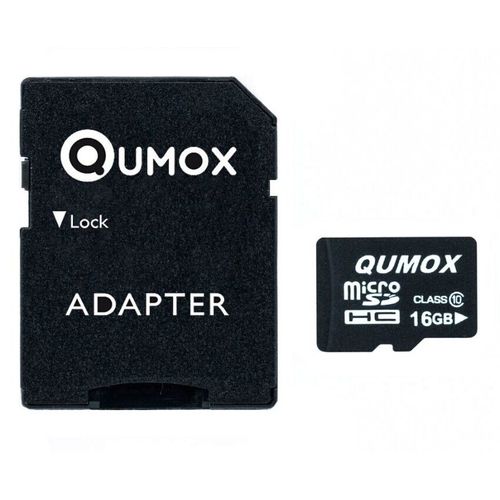 QUMOX MICRO SD MEMORY CARD CLASS 10 16 Go Go carte mémoire HighSpeed