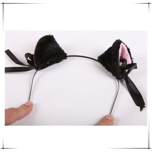 Serre Tête Pince Barrette Oreille De Chat Renard Animaux Clochettes Cosplay Neko Gothique Lolita Kawaii Manga Anime Black Sugar Mode Déguisement Chat Animaux Nekomimi Costume Paris Nyan-Nyan
