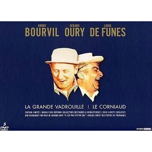 Bourvil - Oury - De Funès : Le Corniaud + La Grande Vadrouille - Édition Collector