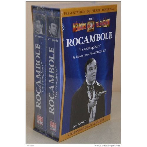 Rocambole Coffret 2 Vhs "Les Étrangleurs" Intégrale 5 Heures