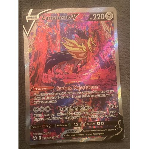 Carte Pokémon Zamazenta V
