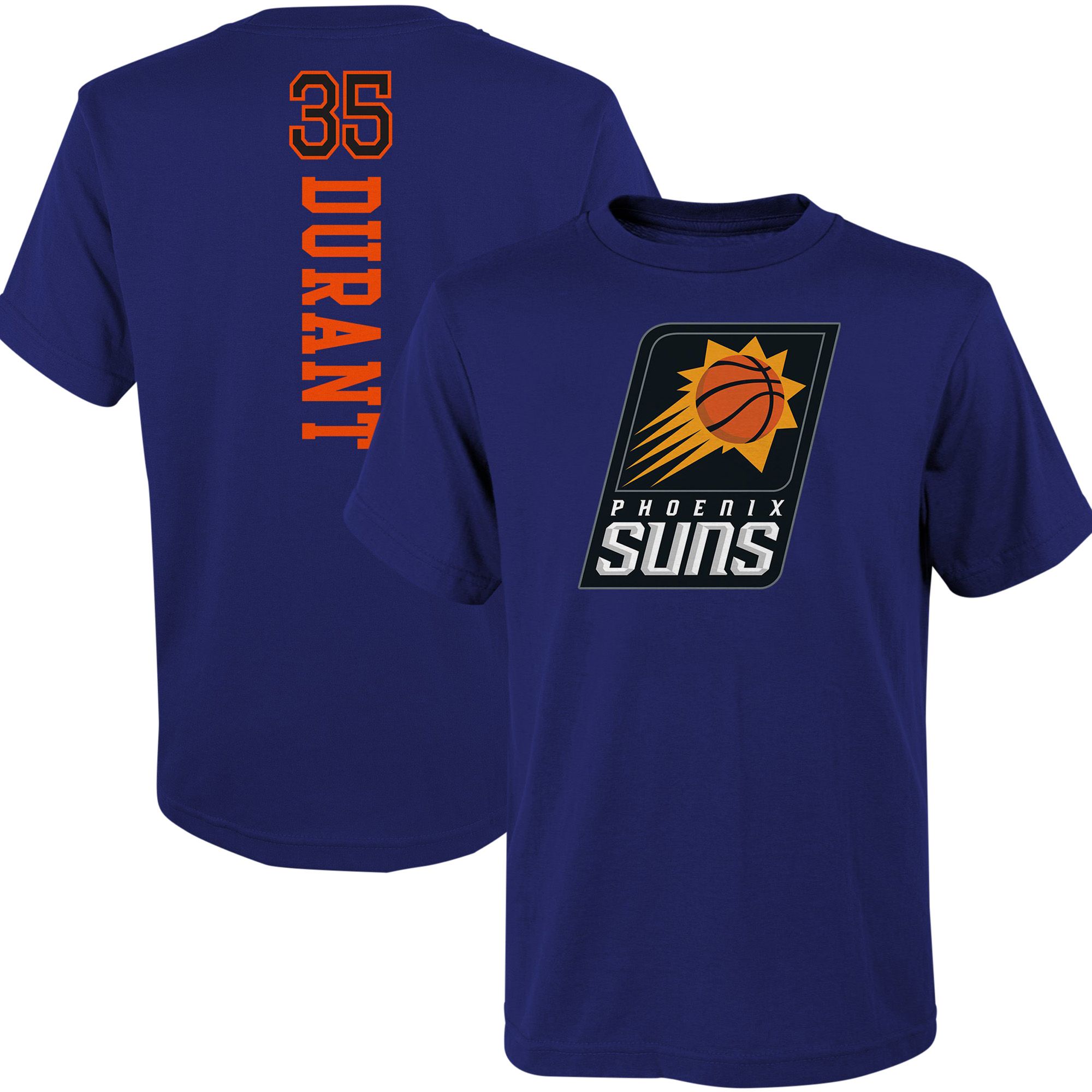 T-Shirt Phoenix Suns Kevin Durant Avec Nom Et Numéro - Violet - Jeunes