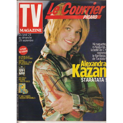 Tv Le Courrier Picard Karen Muder 1/2p/ Alexandra Kazan 1p/ Foucault 1/2p/ Articles Photos Helene Rolles , Astrid Veillon , Marie Trintignant , Patrick Dupond ,Jean Luc Lahaye , A.Schreiber 16078