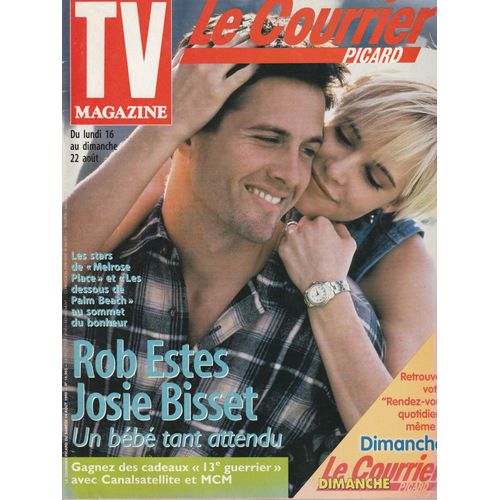 Tv Le Courrier Picard Georges Pernoud 1/2p/ Rob Estes & Josie Bisset 1p/ Faye Dunaway 1/2p/ Ally Walker 1/2p/ Elvis Presley 1/2p/ Articles Photos Amour Gloire Et Beaute 16965