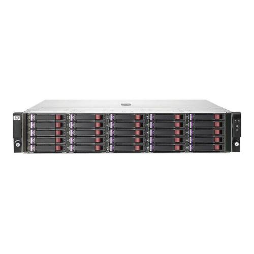 HPE StoreEasy 25 SFF Disk Enclosure - Boîtier de stockage - 25 Baies (SATA-300 / SAS-2) - HDD 0 - rack-montable - 2U