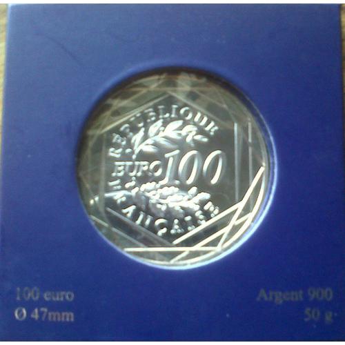 HERCULE scellé par Monnaie de Paris Pièce de 100€ en ARGENT 2012 FRANCE 