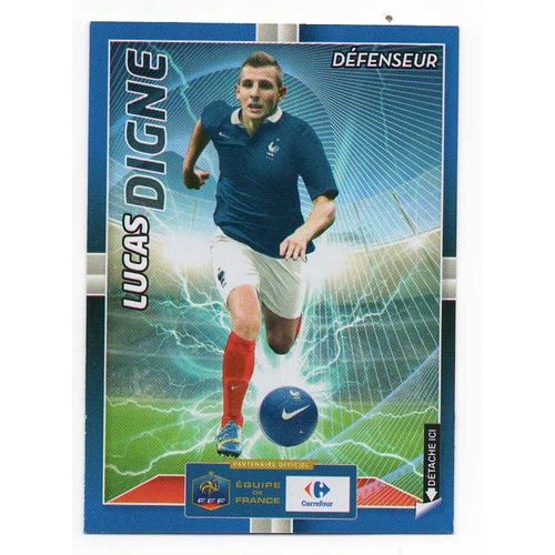 Carte 3d Bleus Lucas Digne