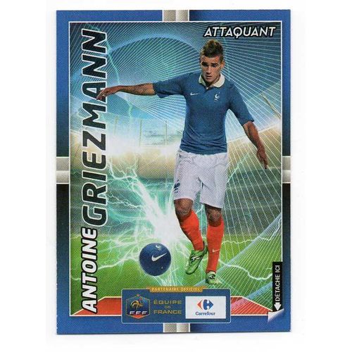 Carte 3d Bleus Antoine Griezmann