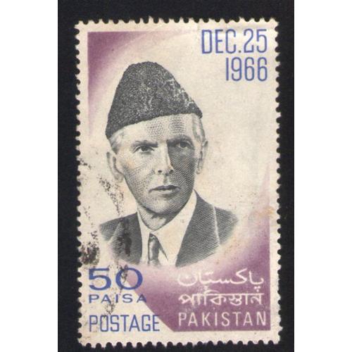 Pakistan 1966 Oblitéré Rond Used Stamp Muhammad Ali Jinnah Avocat Et Homme Politique