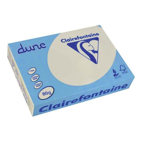 Clairefontaine Dune - Papier ordinaire - A4 (210 x 297 mm) - 80 g/m² - 500 feuille(s)