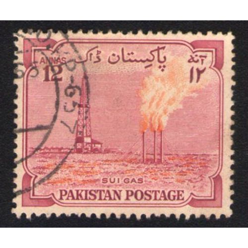 Pakistan 1955 Oblitéré Rond Used Stamp Champ De Gaz Naturel De Sui