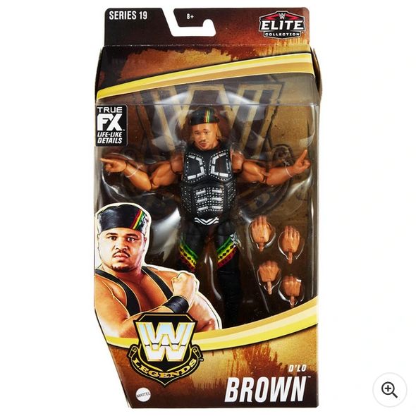 WWE Elite Legends D¿Lo Brown Action Figure | Rakuten
