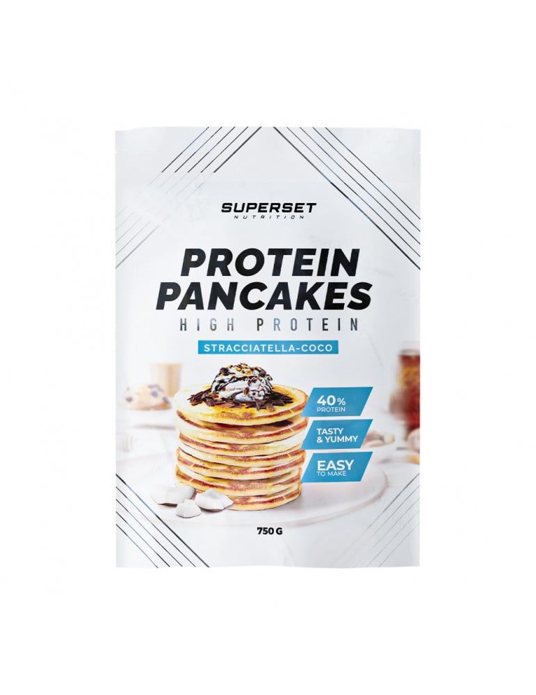 Pancakes Proteines (750g)|Stracciatella| Pancakes Protéinés|Superset Nutrition 