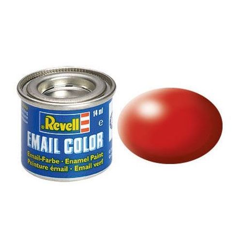 Accessoires Maquettes Revell Color (Email) Rouge Carmin Satiné-Revell