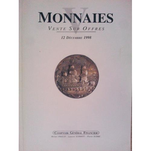 Monnaies Vii, Vente Sur Offres, 26 Juillet 1999