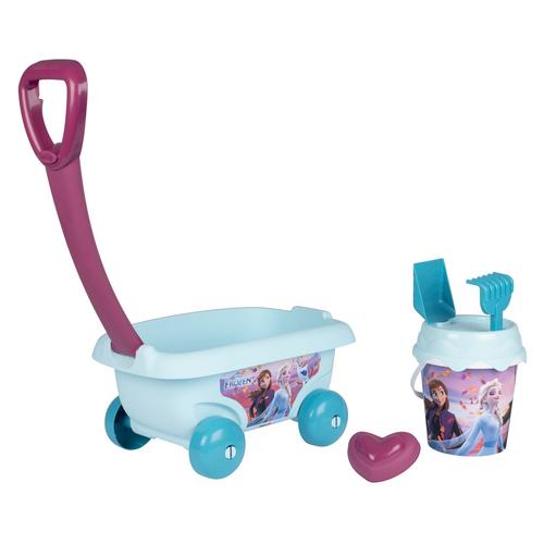 Smoby Frozen Chariot De Plage Garni