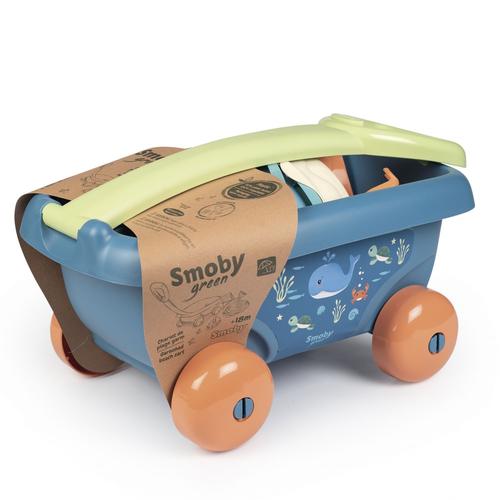 Smoby Green S.Green Chariot De Plage Garni