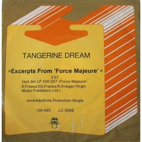 Excerpts From "Force Majeure" (Single-Sided Advanced 7")